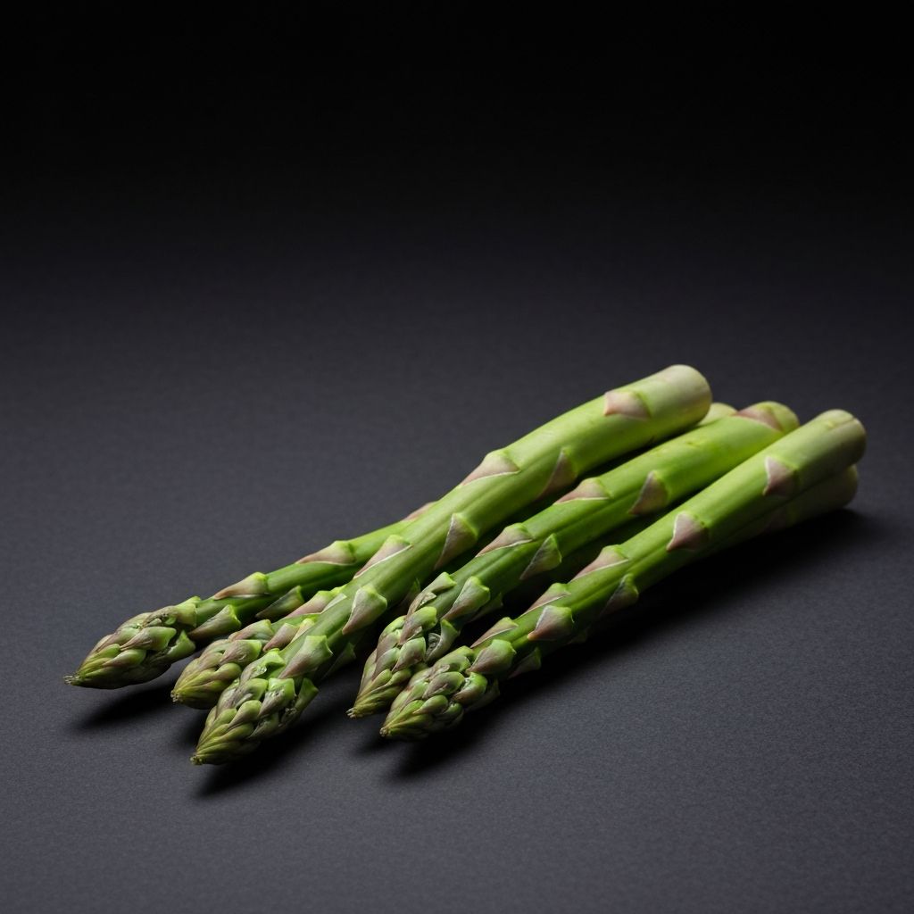 Fresh asparagus - folates source